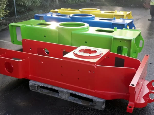 Various fabrications finished to customer specifications at Aldridge Fabrications (AF) based in Burntwood, Staffordshire