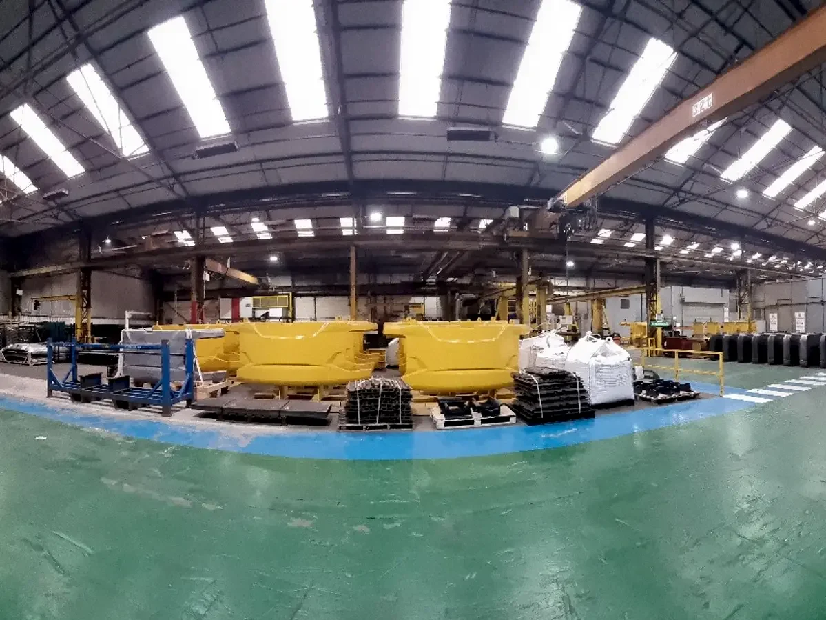 Our custom on site facility at KUK | Aldridge Fabrications (AF) based in Burntwood, Staffordshire