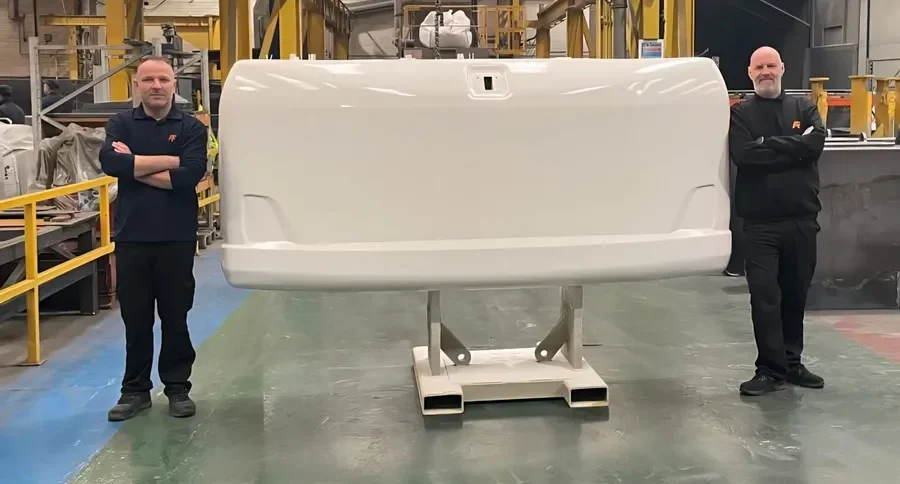 North East works managers Przemyslaw Klekotka (left) and Mark Harrison.